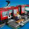 LEGO® City Downtown Streetcar and Station Toy Set 60423